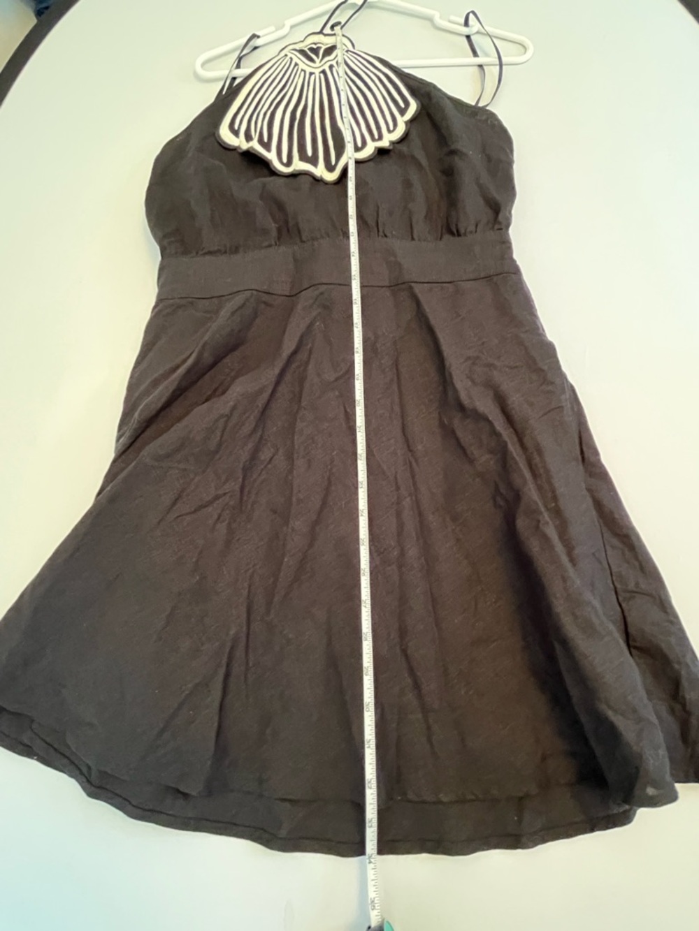 FARM Rio Black Mini Dress with Shell - Picture 5 of 12